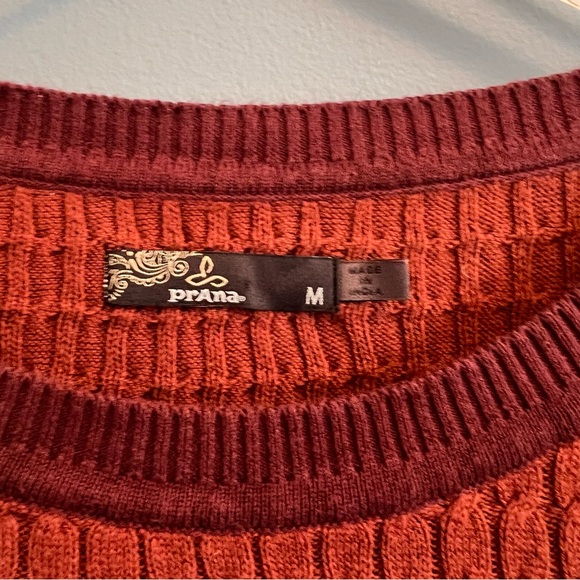 PRANA Margot sweater Size Medium Organic Cotton - Picture 3 of 8